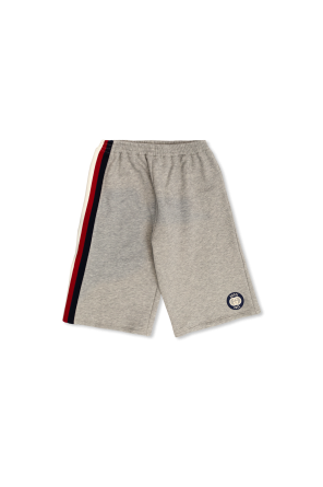 ショートパンツ Moncler Embroidered Bermuda Shorts With Scalloped Edges MONCLER モンクレール スイムウェア BOXER MARE 2C00018 53326